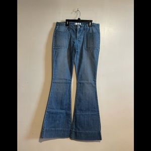 Habitual  Wide Flare Leg Enlightened stretch Jeans, womens size 29